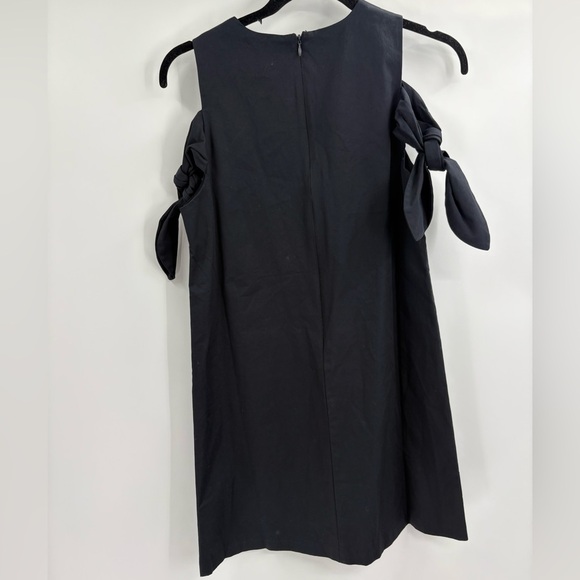 J.O.A. Los Angeles Cold Shoulder Bow Sleeve Dress (Navy) Size XS With Tag - Picture 10 of 16
